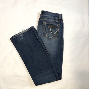 Wrangler Women's Mae Premium Patch Bootcut Jeans